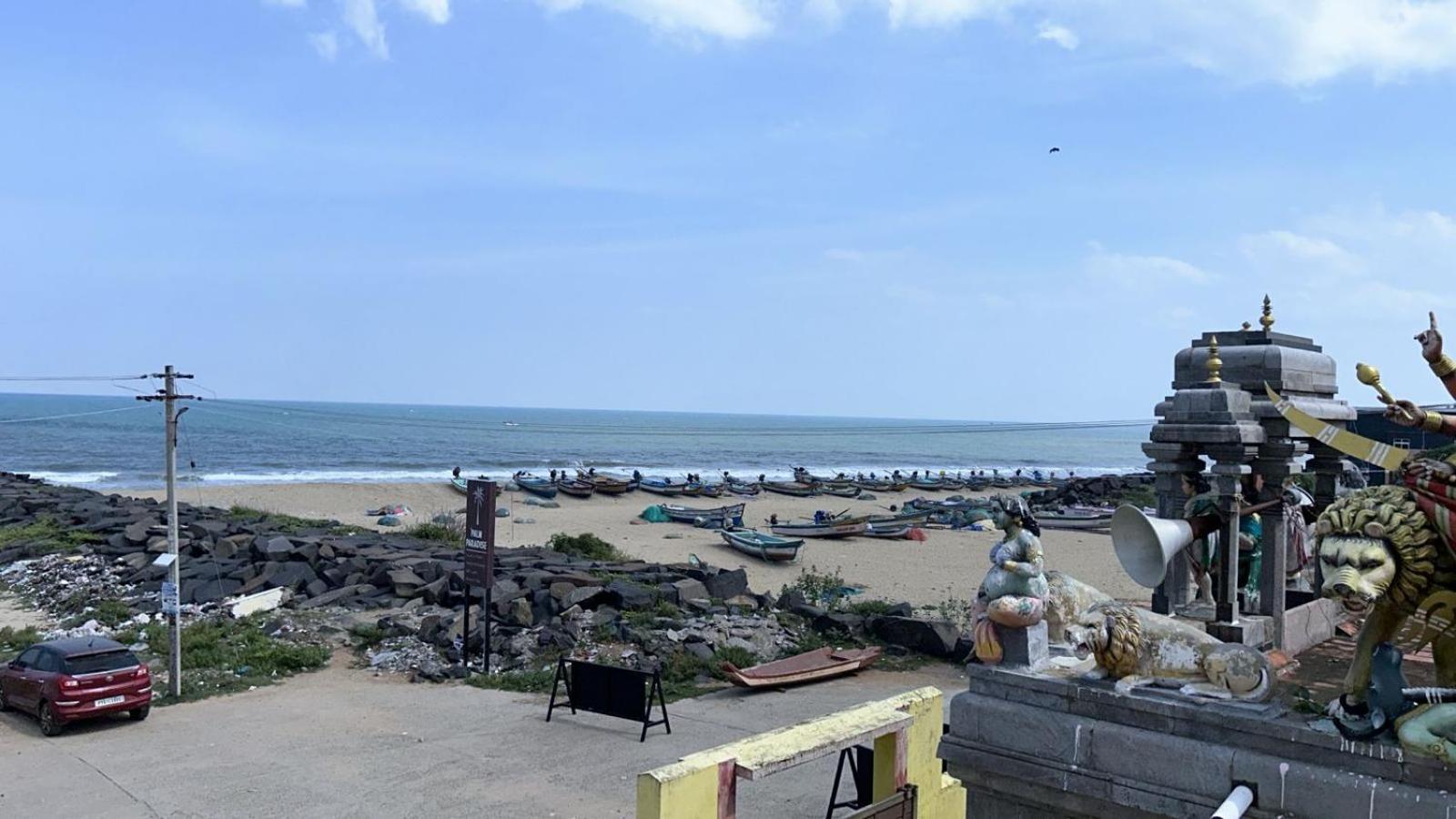פונדיצ'רי Le'Sap Beach Resort מראה חיצוני תמונה